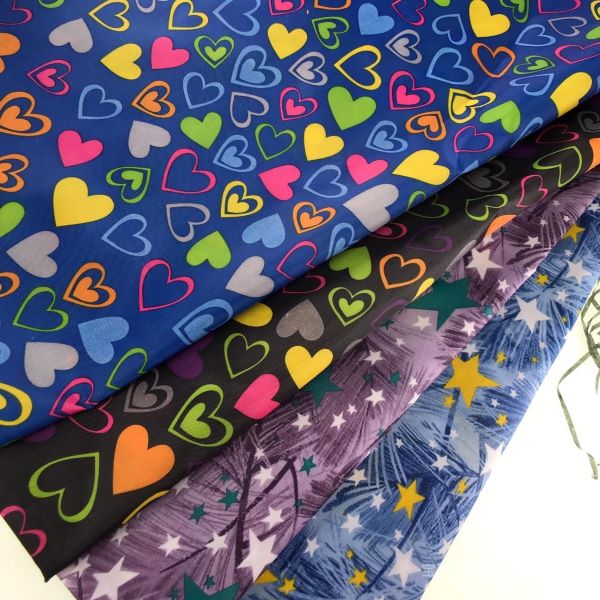 210D Poly Oxford Fabric Printed